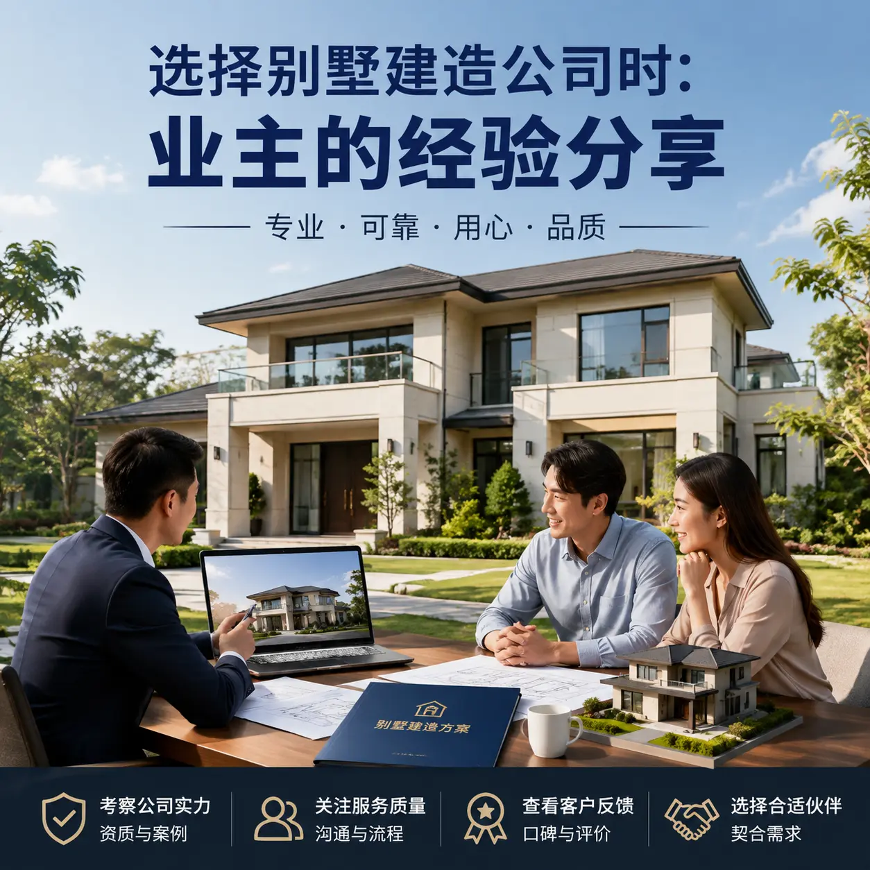 选择别墅建造公司时： 德江 业主的经验分享